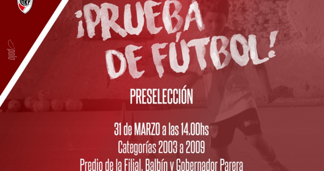 La Filial organiza una nueva prueba junto a River Plate