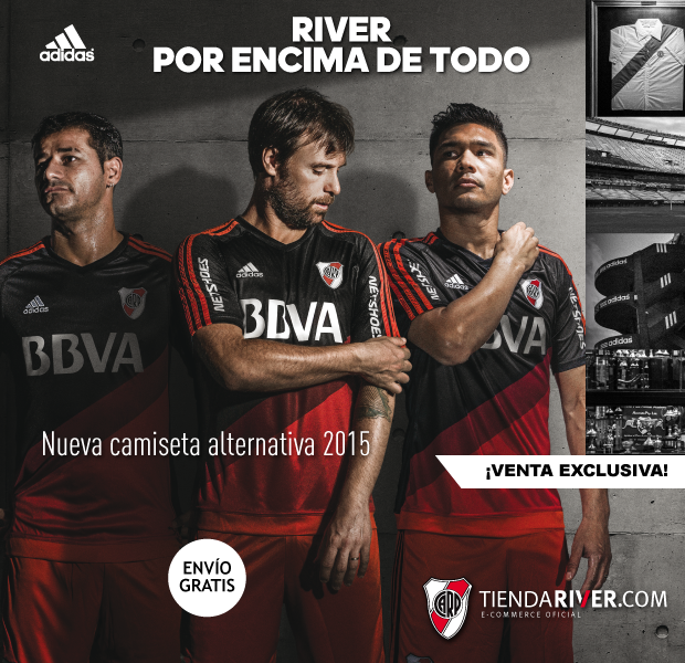 Camiseta river best sale 2015 suplente